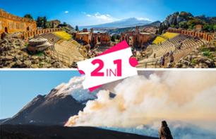 Etna & Taormina Tour - Transfers included from Noto & Syracuse