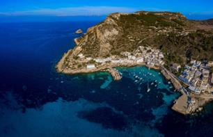 Croisière vers les îles Égades (Favignana et Levanzo) - Déjeuner et transferts inclus depuis Marsala