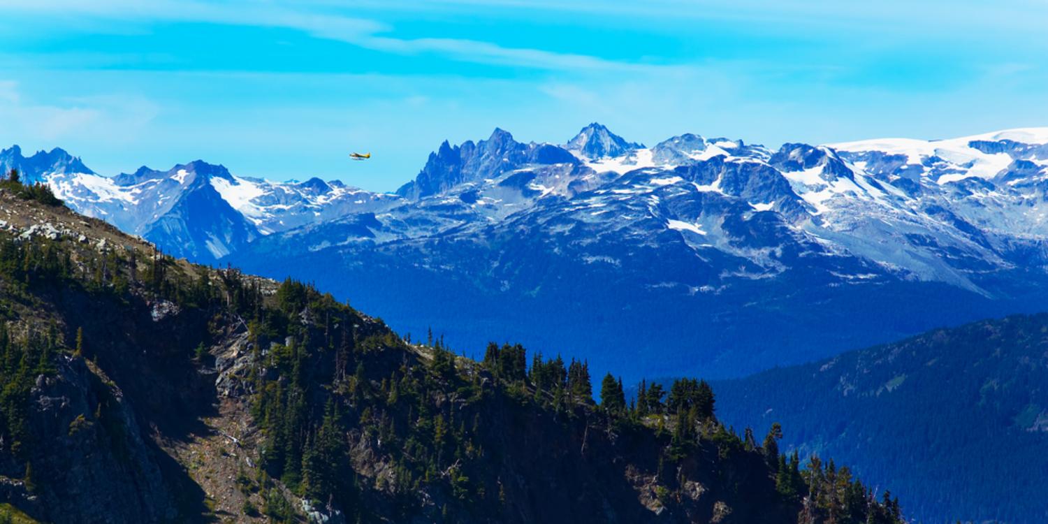 Trip to Whistler with a seaplane flight over the mountains