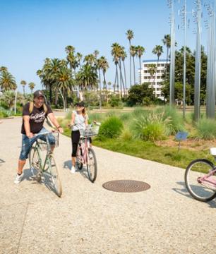 Visite guidée à vélo de Santa Monica et Venice Beach - En Français