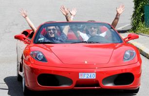 Baptême en Ferrari/Lamborghini : tour privé d’1H au départ de Nice – Pilote ou Co-pilote