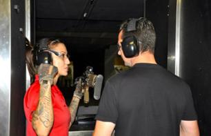 Las Vegas Shooting Range: Target practice with authentic firearms