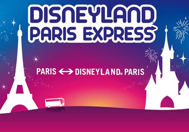 Navette A/R & Billet Disneyland® Paris : 1 Jour / 1 Parc