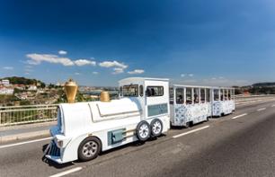 Porto by mini train, a guided visit of the Real Companhia Velha wine cellar, and a river cruise on the Douro