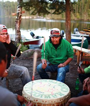 Séjour de 3J/2N avec hébergement en tipi et immersion dans la communauté amérindienne Atikamekw - Au départ de Manawan