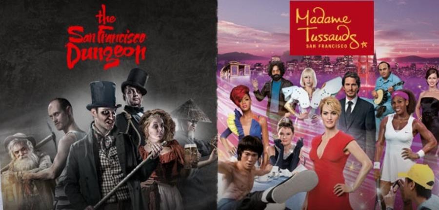 2-in1 Ticket: Madame Tussauds + the San Francisco Dungeons