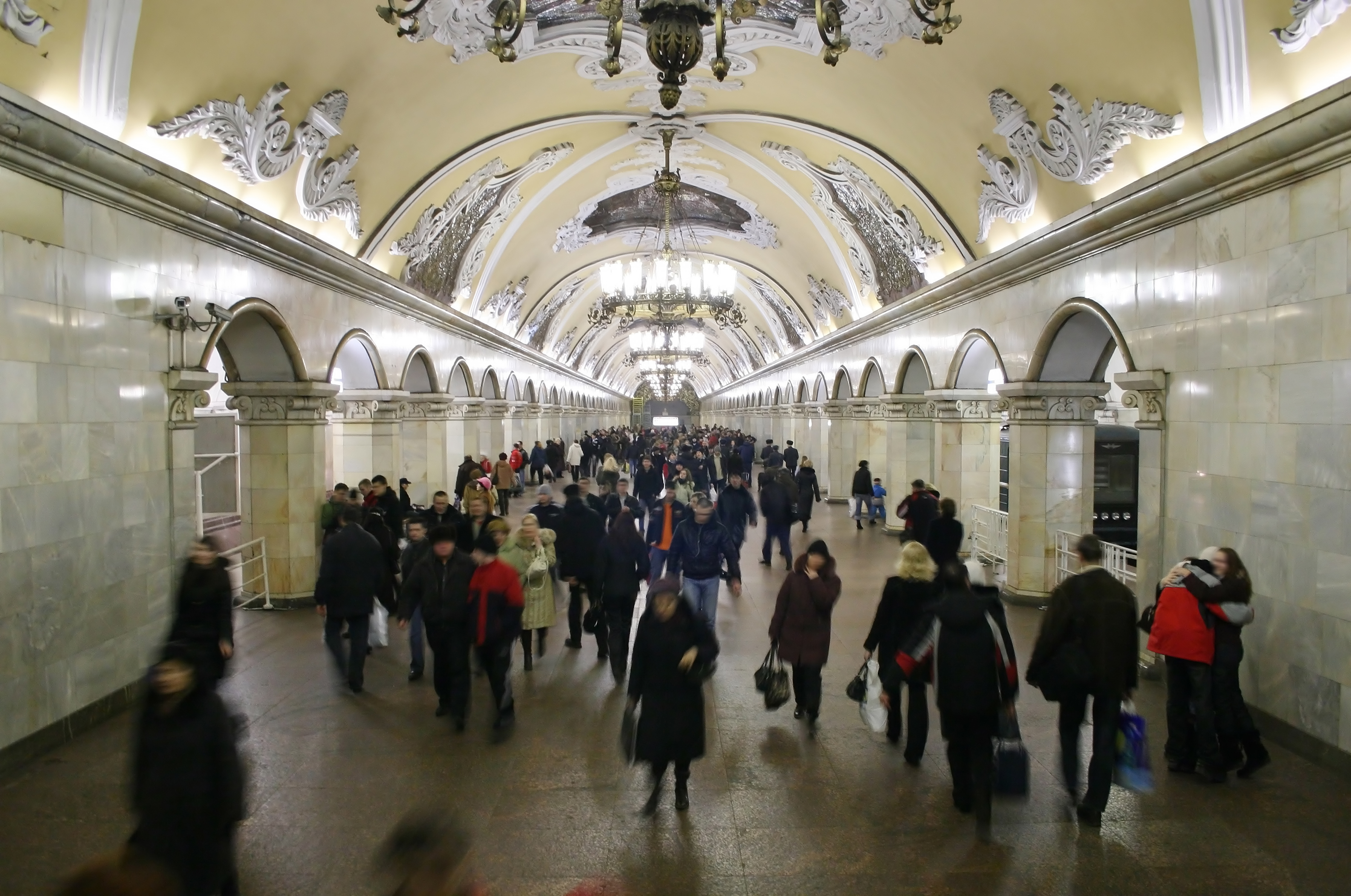 Guided Walking Tour of the Moscow Metro