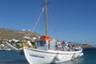 Croisière d'une journée en bateau traditionnel le long de la côte sud de Mykonos - Déjeuner inclus