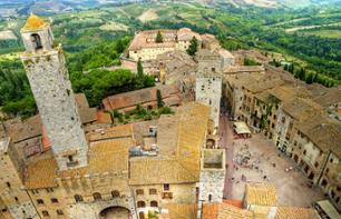 Excursion to San Gimignano & Montalcino – Departing from Siena