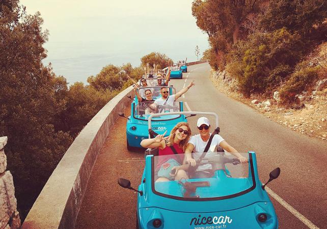 Excursion sur la French Riviera en voiturette Nicecar - 2h - Au départ de Nice