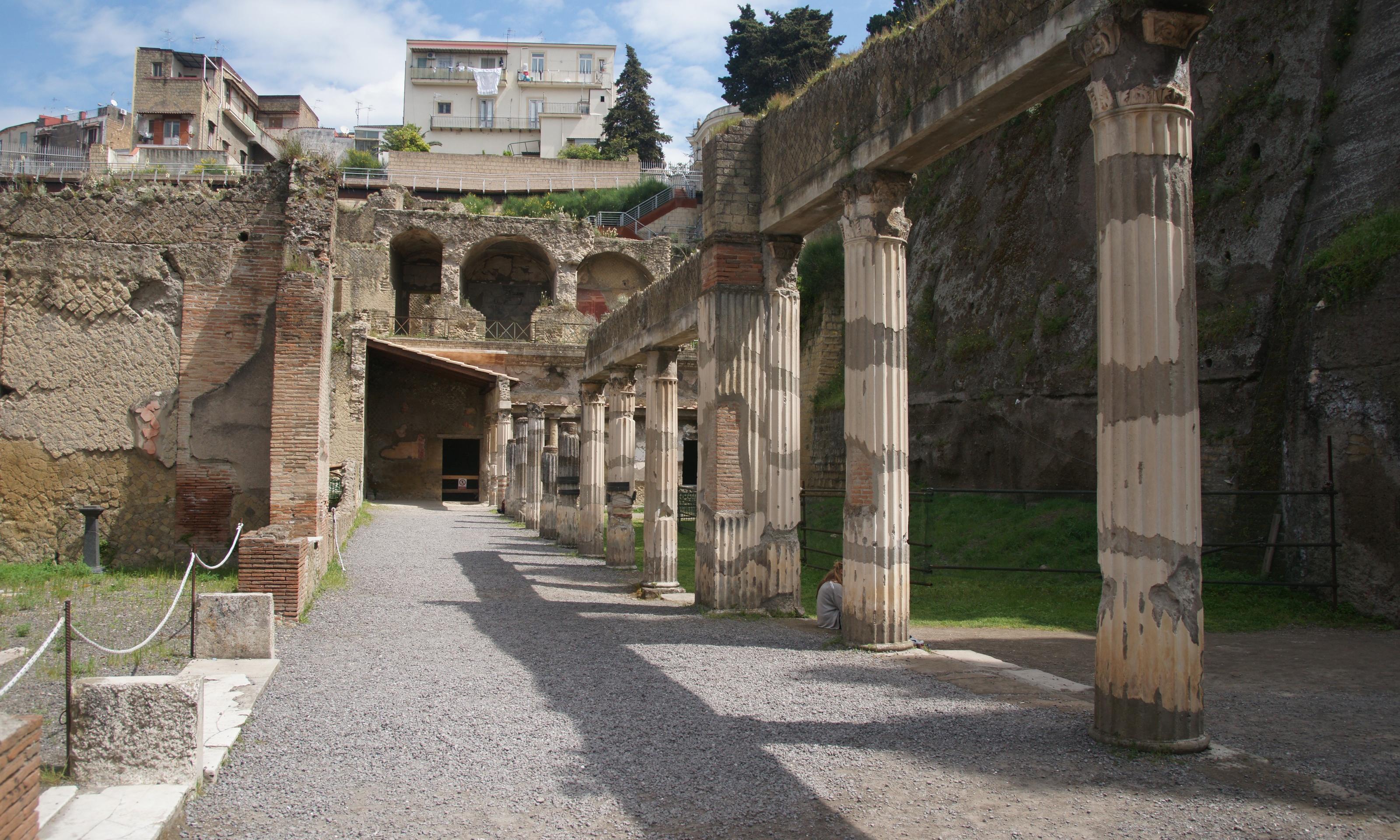 Excursion to the Herculaneum Archeological Site - Departure from Naples