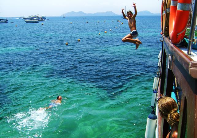 Journée En Bateau Dans La Baie De Pollensa Au Départ De Palma De Majorque