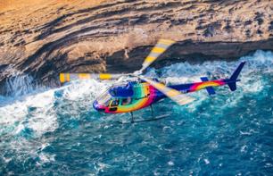 Vol en hélicoptère : Honolulu et plages de la côte sud (20 mn) - Oahu