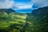 Helicopter flight: Honolulu, south coast, east coast, Sacred Falls and North Shore (1 hour) - Oahu