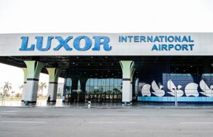 Transfert privé de l'aéroport de Louxor au centre-ville ou sur la rive Est de Louxor