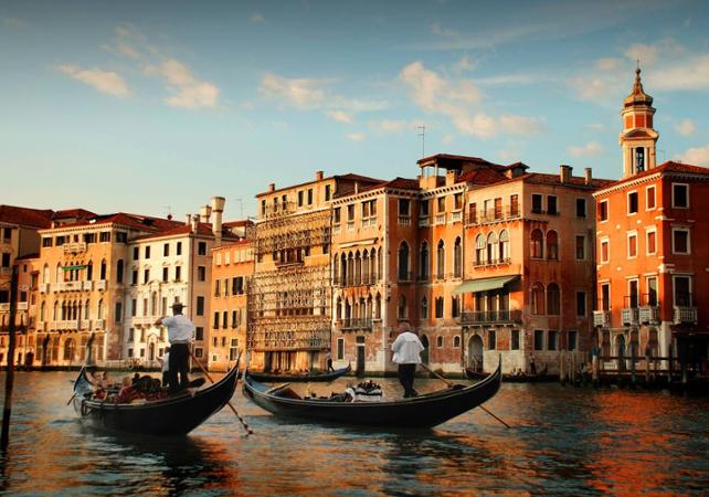 Soirée romantique - diner et balade en gondole avec sérénade - Venise