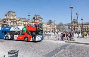 Visite de Paris, capitale des Jeux, en bus panoramique - arrêts multiples - Pass 1, 2 ou 3 jours