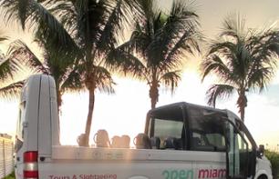 Tour guidé de nuit en bus panoramique - En français - Miami