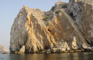 Ausflug und Bootsfahrt in die Musandam Fjorde in Oman