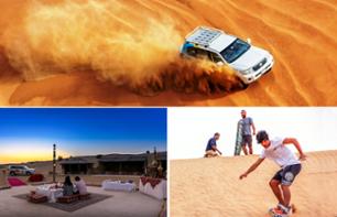 Safari privé dans le désert de Dubai - 4x4, BBQ et activités au coucher du soleil
