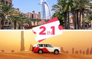 Offre 2-en-1: Visite guidée de Dubai + Safari en 4x4 dans le désert