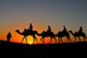 Camel ride in the Dubai desert at sunrise - With traditional breakfast