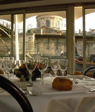 Open air dinner cruise on the Seine and the St. Martin Canal