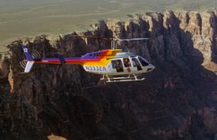 Survol en hélicoptère du Grand Canyon (30 mn) - Au départ du Grand Canyon South Rim (plateau sud)