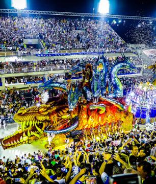 Ticket to the Rio de Janeiro Carnival Parade at the Sambodrome