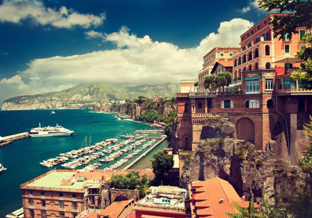Excursion à Pompéi et Sorrente - au départ de Naples