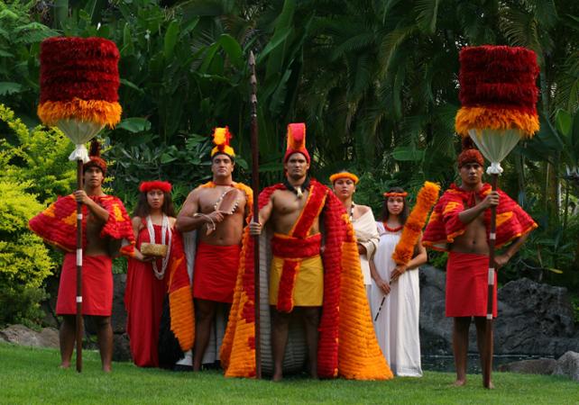 Image of Central show at Rainbow of Paradise, Polynesian Cultural