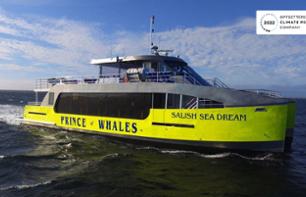 Boat transfer from Victoria to Vancouver & Whale Watching (one-way)