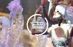 Parigi illuminata in minibus e spettacolo al cabaret Lido degli Champs Elysées - andata/ritorno Hotel - 19.15