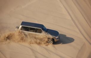 4x4 Desert Safari with Sandboarding, Barbecue and Swimming – With hotel transfer