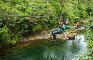 Zip-line Tour – Near Braulio Carrillo National Park