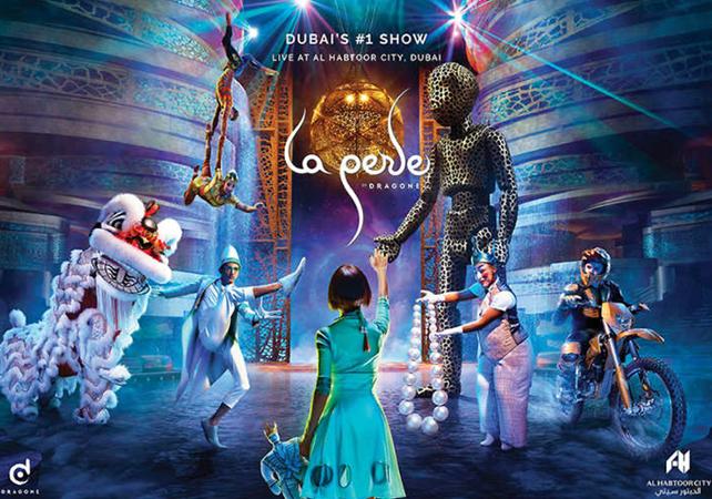 Spectacle La Perle by Dragone – Billet pour le plus grand show de Dubaï