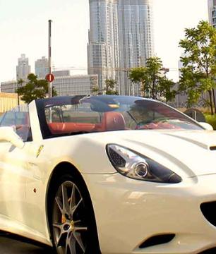 Ferrari tour  with chauffeur - departing from Dubai