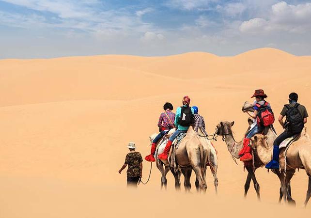 Balade à dos de chameau dans le désert – Au départ de Dubai