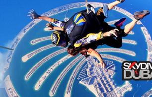 Tandem skydiving (at Palm Jumeirah or in the desert) - Dubai
