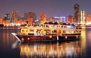 Dinner cruise on a traditional dhow - Hotel pick-up included - Abu Dhabi