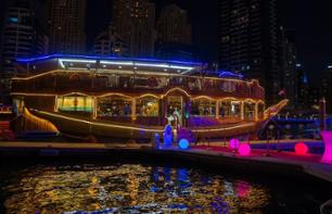 Dîner-croisière à bord d'un Dhow / boutre traditionnel (voilier arabe) - Creek ou Marina - Dubai