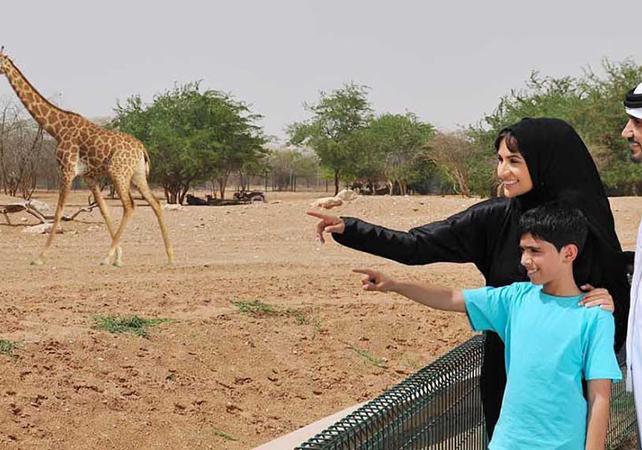Billet Zoo de Al Ain (+ Safari en camion en option) - Abu Dhabi