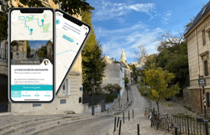 Smartphone audio guide tours for Paris