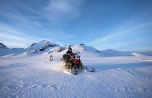 Excursion d’une journée au Cercle d’Or avec tour en motoneige sur le glacier de Langjökull – depuis Reykjavik