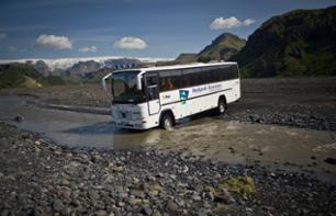 Iceland transport ticket - choice of routes from Reykjvaik
