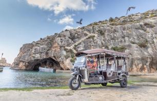 Excursion guidée en tuk-tuk à Gozo au départ de Malte - transferts et déjeuner inclus