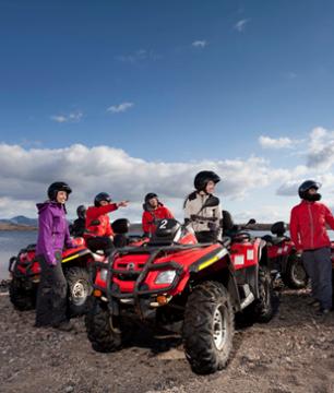 Quad bike trip in Iceland's mountains