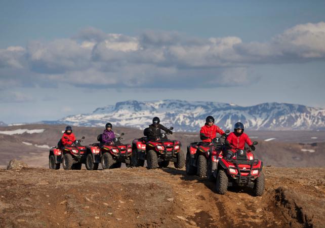 mountain quad bike