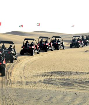 Drive a Buggy in the dunes and BBQ dinner in a Bedouin camp.