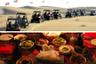 Condução de Buggy no deserto e jantar churrasco em um acampamento de beduínos